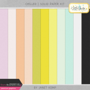 Chilled- Solid Paper Kit