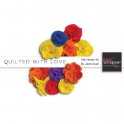 Quilted With Love- Felt Flower Kit