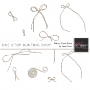 One Stop Bunting Shop- Baker's Twine Bows Kit