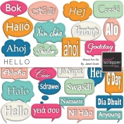 Hello- Speech Bubbles Kit