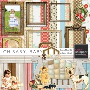 Oh Baby, Baby- Bedroom Papers and Elements Kit