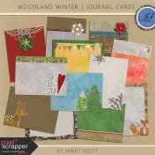 Woodland Winter- Journal Card Kit