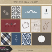 Winter Day Cards Kit