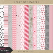 Heart Day Papers Kit