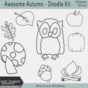 Awesome Autumn- Doodle Kit