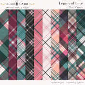 Legacy of Love Plaid Papers