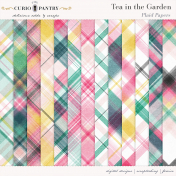 Tea in the Garden Plaid Papers