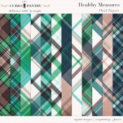 Healthy Measures Plaid Papers