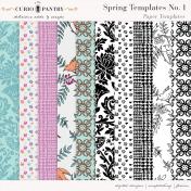 Spring Paper Templates No. 1