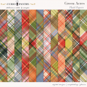 Green Acres Plaid Papers