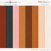 Wild Horses Solid Papers