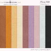 Plum Hill Solid Papers