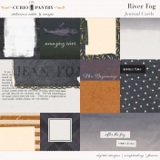 River Fog Journal Cards