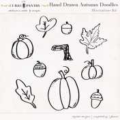 Hand Drawn Autumn Doodles