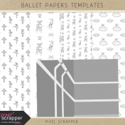 Ballet Paper Templates Kit