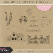 England Illustration Templates Kit #2
