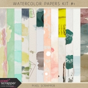 Watercolor Papers Kit #1