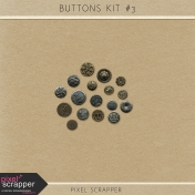 Buttons Kit #3 (Metal)