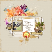 October Scripture Layout Challenge