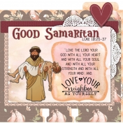 Parables Jesus Told Memory Dex Card Good Samaritan