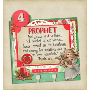 Titles Of Christ: December Daily Day 4. Prophet 