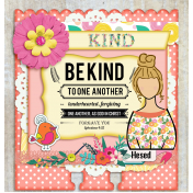 Bible Journaling Memory Dex Card: Be Kind
