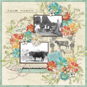 Farmhouse Chic-Kimeric Template by Neverland Scraps
