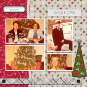 Home For Christmas-JConlon Template by ScrapbookCrazy 