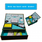 Desktop Easel card and drawer