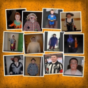 Day 69 Halloween through the years