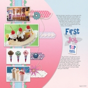 First Job- Baskin Robbins