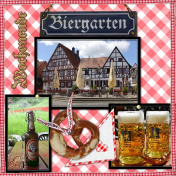 Wochenende im Biergarten- Beer garden weekend