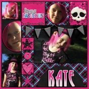 Kate's Pink Hair