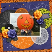 Family at the Pumpkin Patch