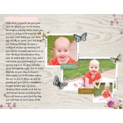 Baby Book Page- 8 months old