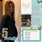 5 Months Pregnant- Baby has a Name!