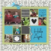 Hello April- 2017 Week 14, Page 1