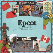 Epcot: Morocco & Canada