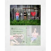 Wedding Save the Date Postcard