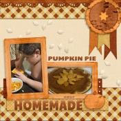 Homemade Pumpkin Pie 2017