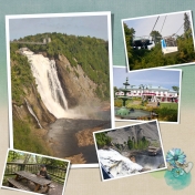 Montmorency Falls (left)