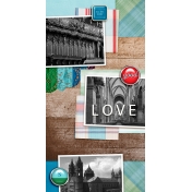 Travelers Notebook Layout Templates Kit #12 / 01