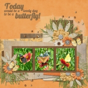 Today would be a lovely day to be a butterfly!