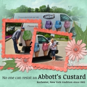 No one can resist and Abbott's Custard