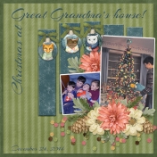 Christmas at Great Grandma's house! (sher)
