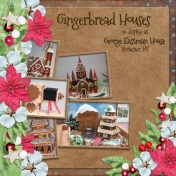 Gingerbread Houses at George Eastman House, Rochester, NY