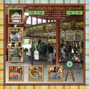 Herschell-Spellman Carousel- Ford Museum, Dearborn, Michigan