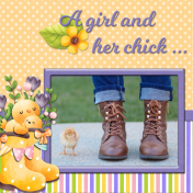 A girl and her chick...6scr