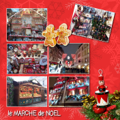 the christmas market in Strasbourg France