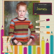 2014 James kindergarten